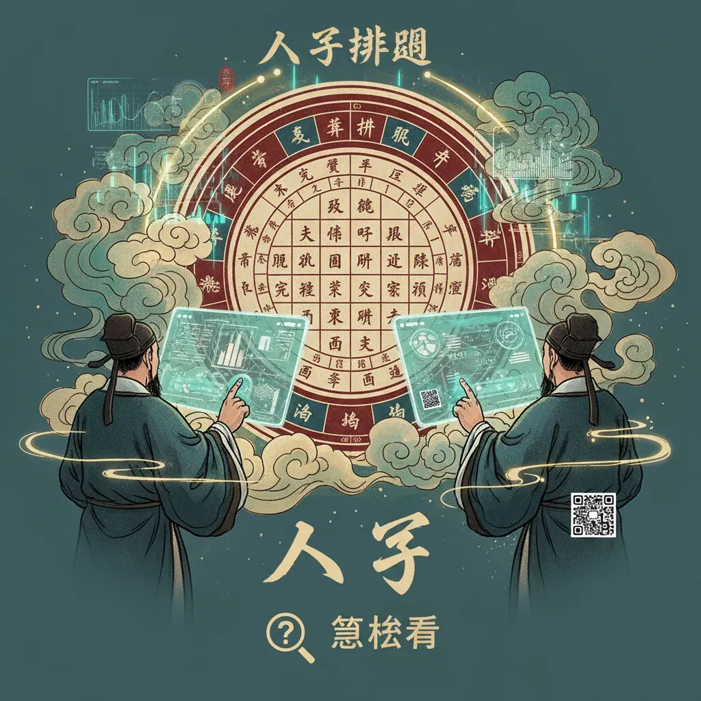 八字怎麼看 - 八字排盤