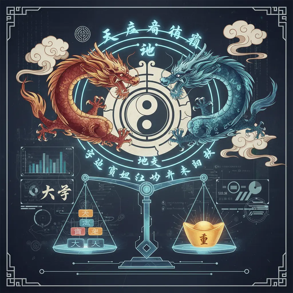 八字重量 - 天干地支