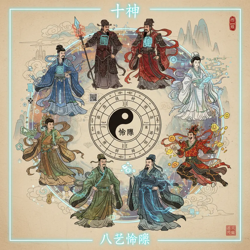 八字命盤 - 十神