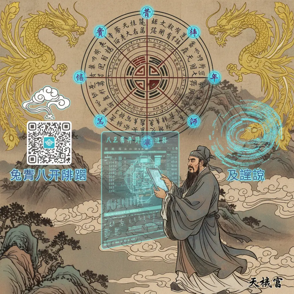 免費八字排盤及解說 - 八字算命