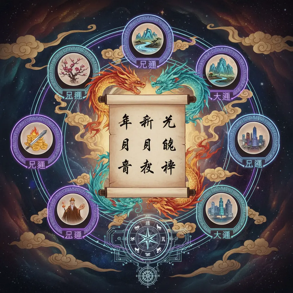 生辰八字 - 八字大運