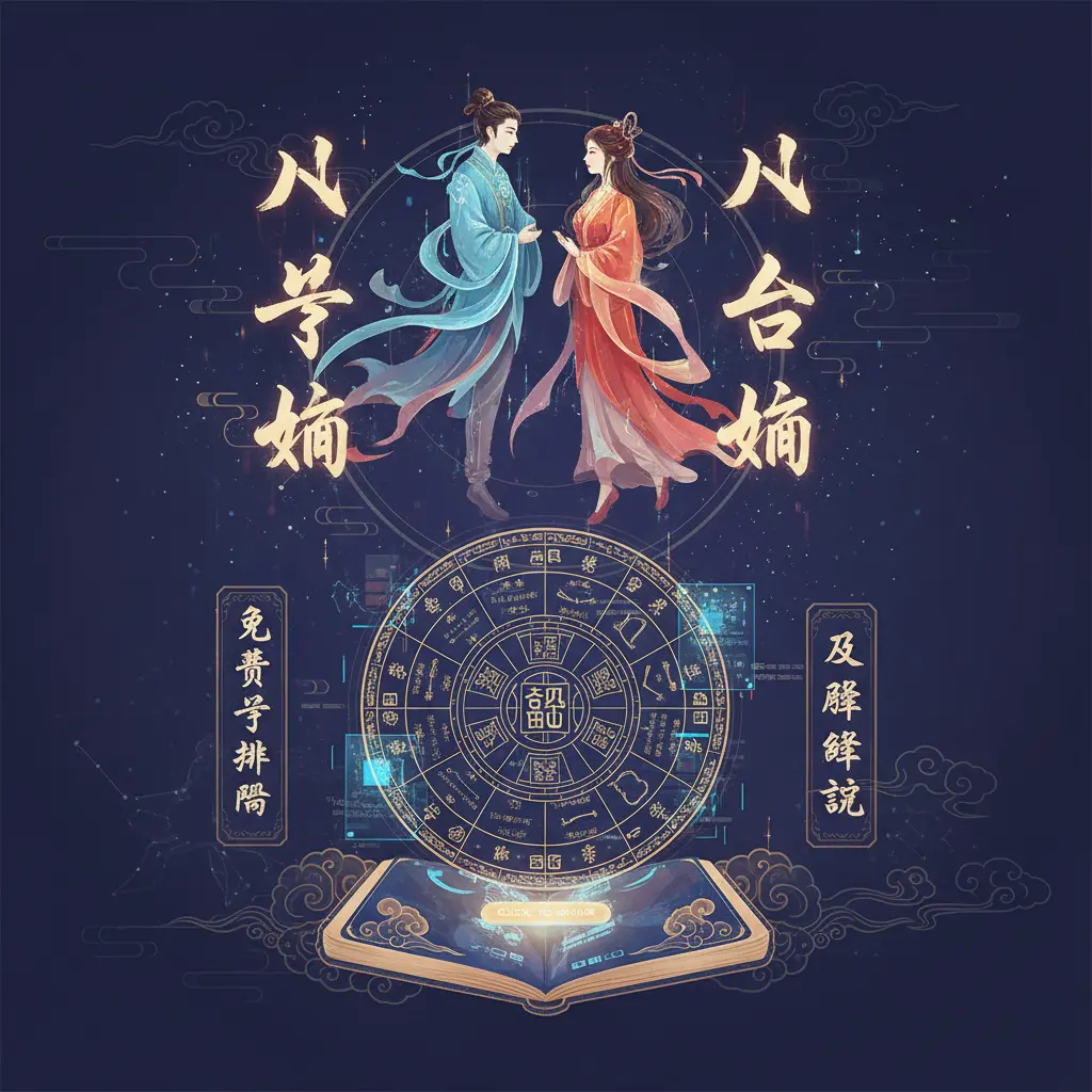 免費八字排盤及解說 - 八字合婚