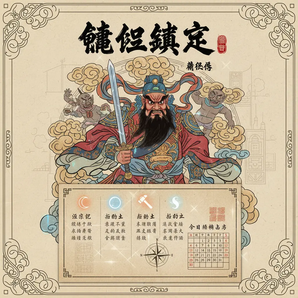 農民曆 - 鍾馗