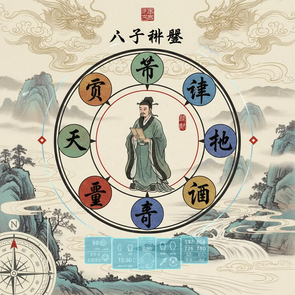 子平八字 - 八字排盤