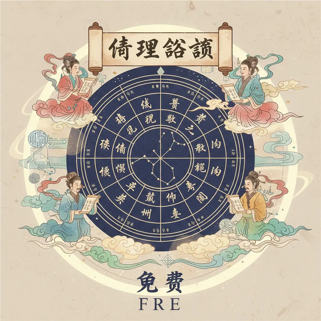 紫微斗數命盤免費 - 命理諮詢