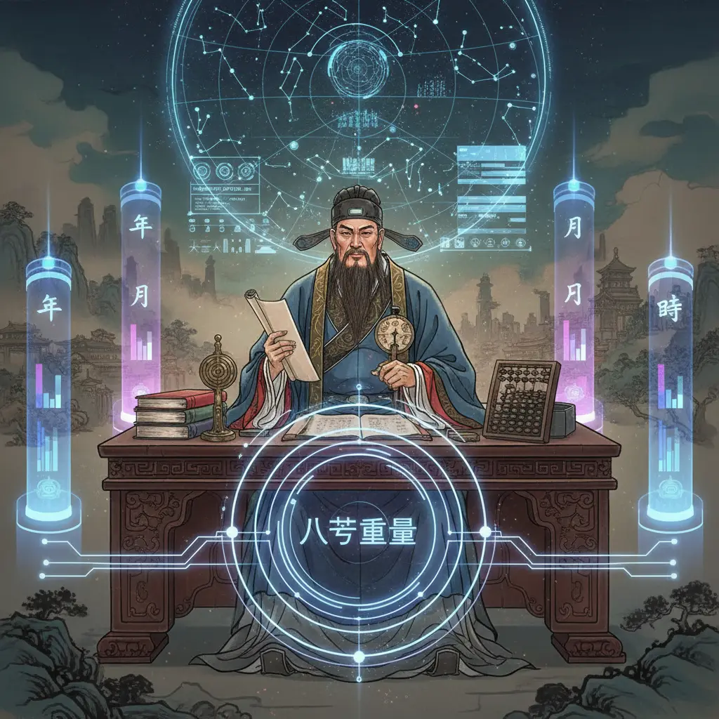 八字重量 - 袁天罡