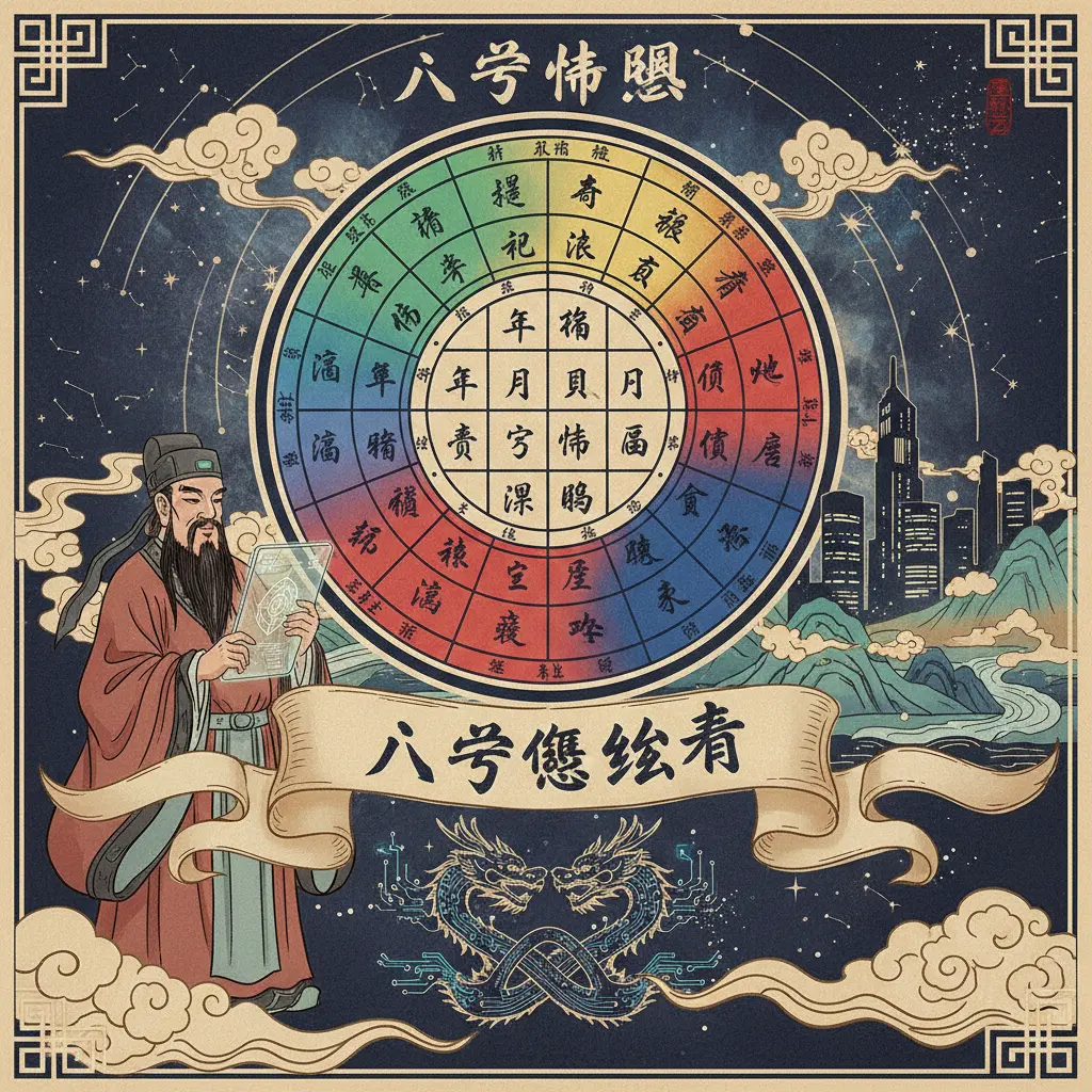 八字怎麼看 - 八字命盤