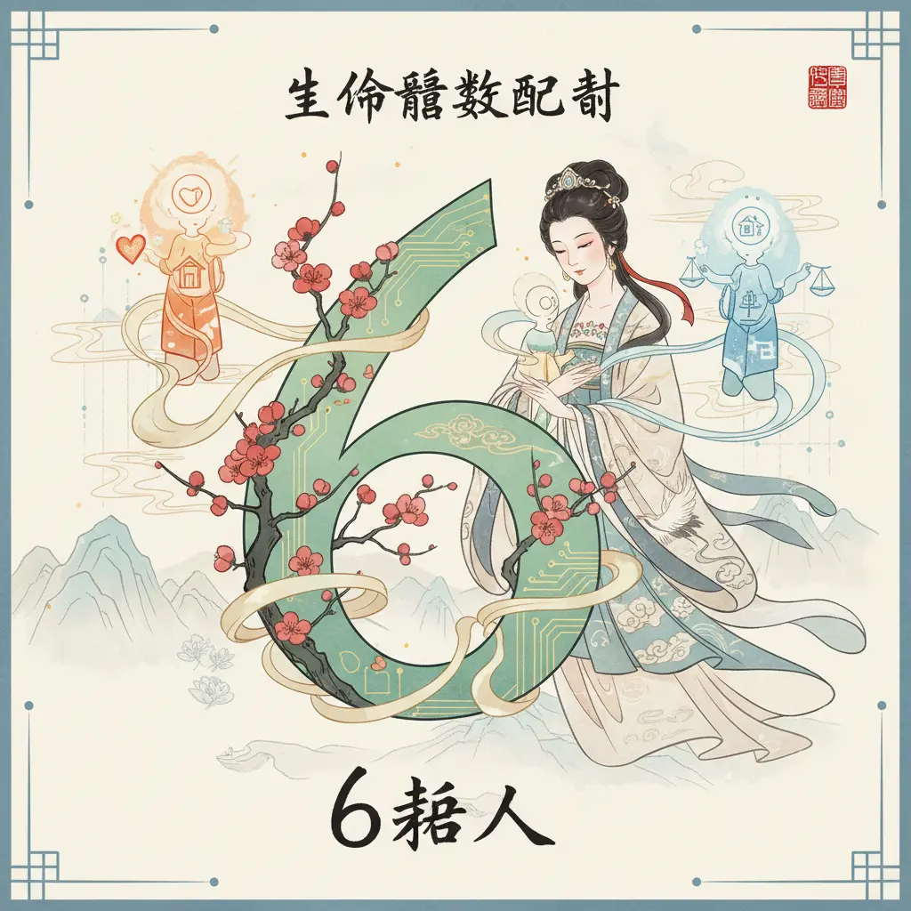 生命靈數配對 - 6號人