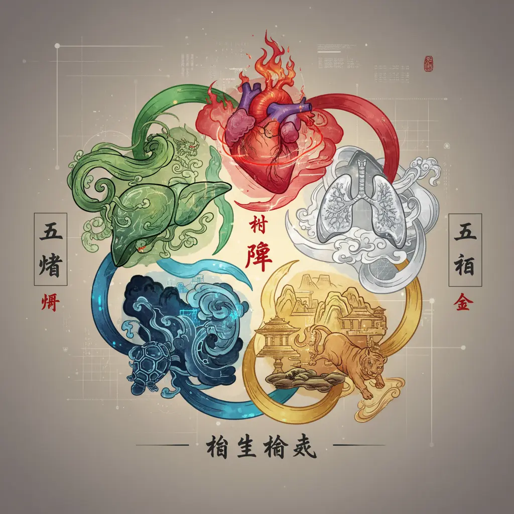 五行 - 五臟