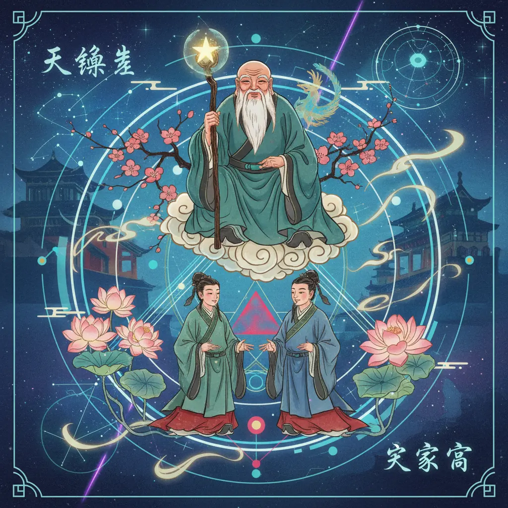 夫妻宮 - 天樑星