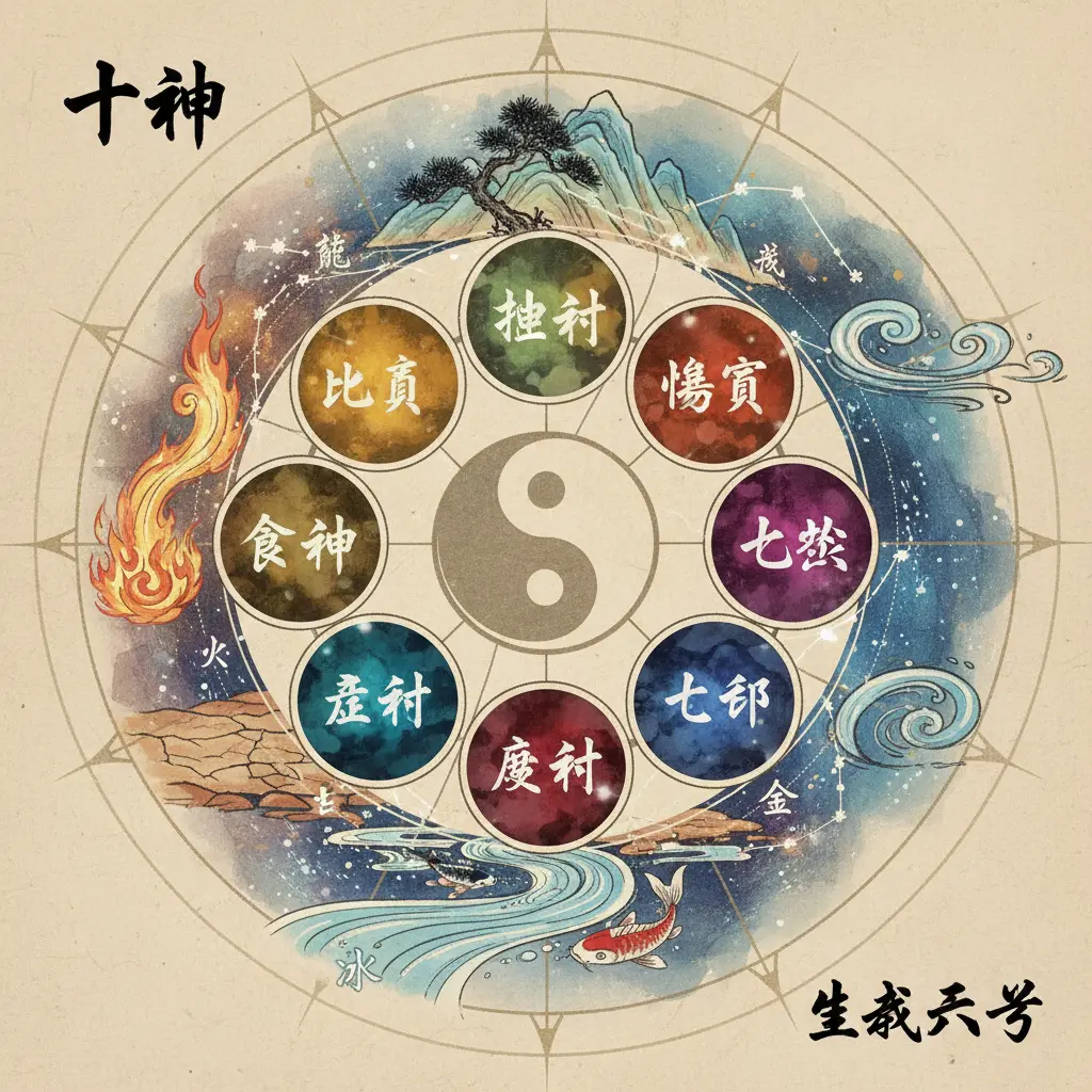 生辰八字 - 十神