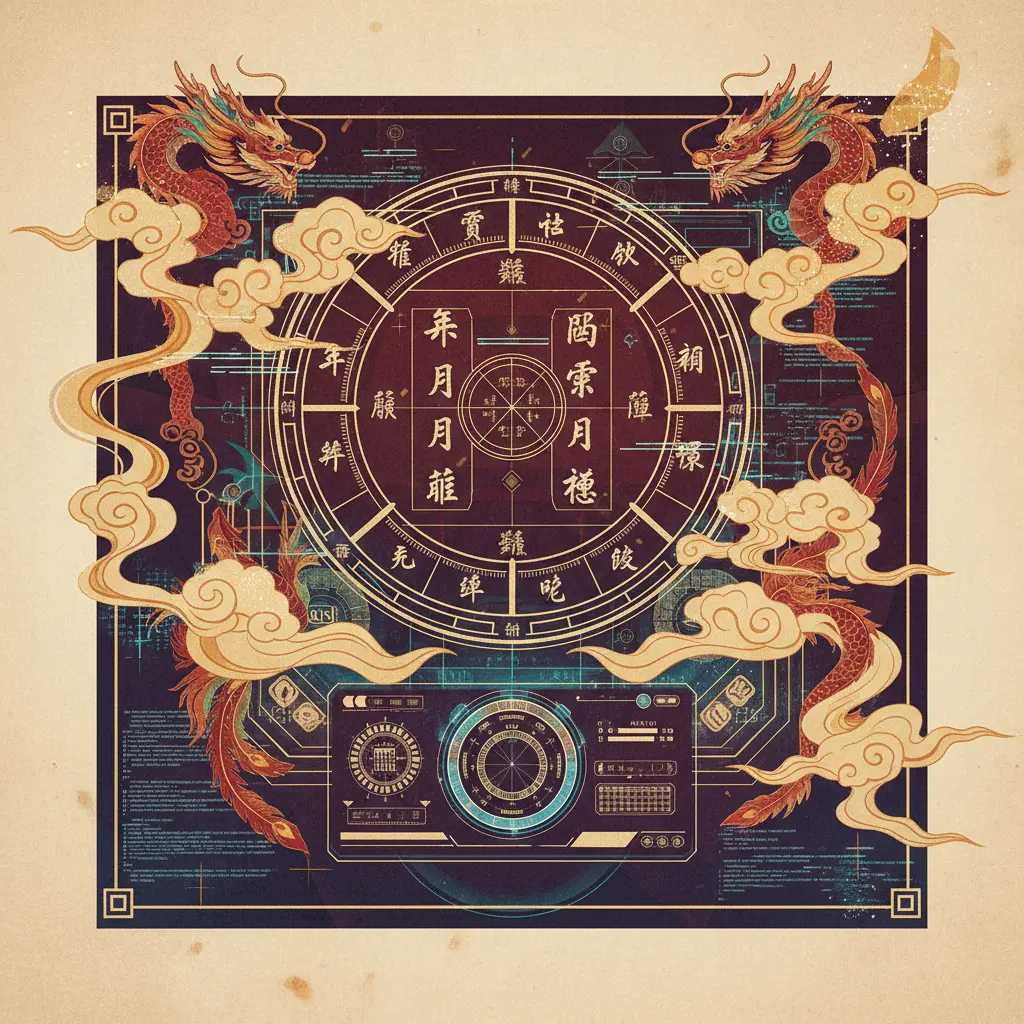 八字排盤 - 八字命盤