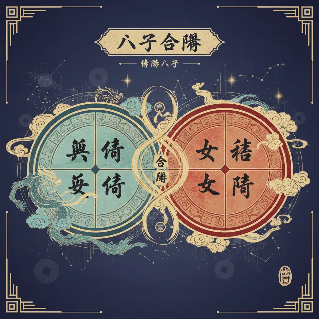 命盤八字 - 八字合盤