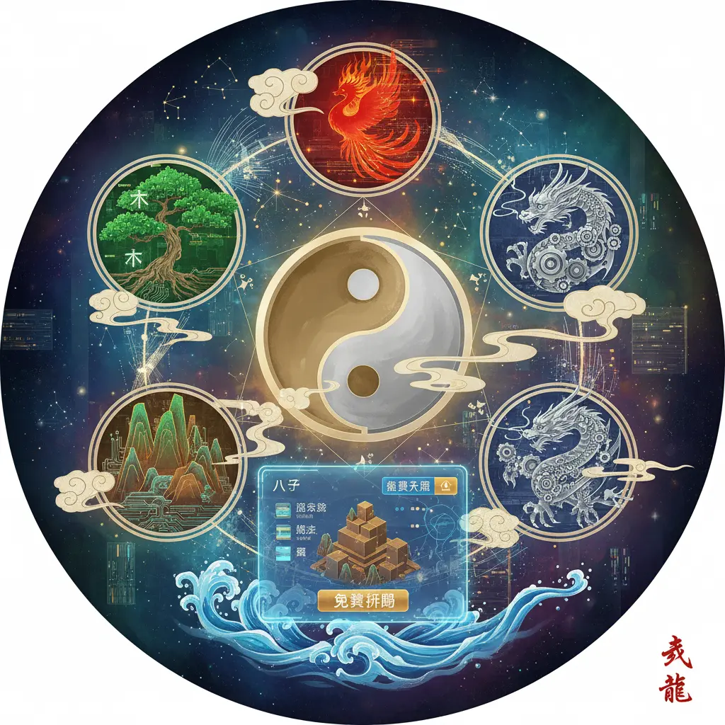 免費八字排盤 - 五行
