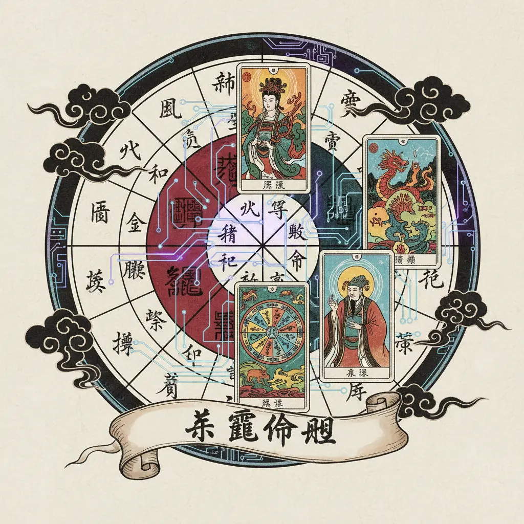八字命盤 - 塔羅牌
