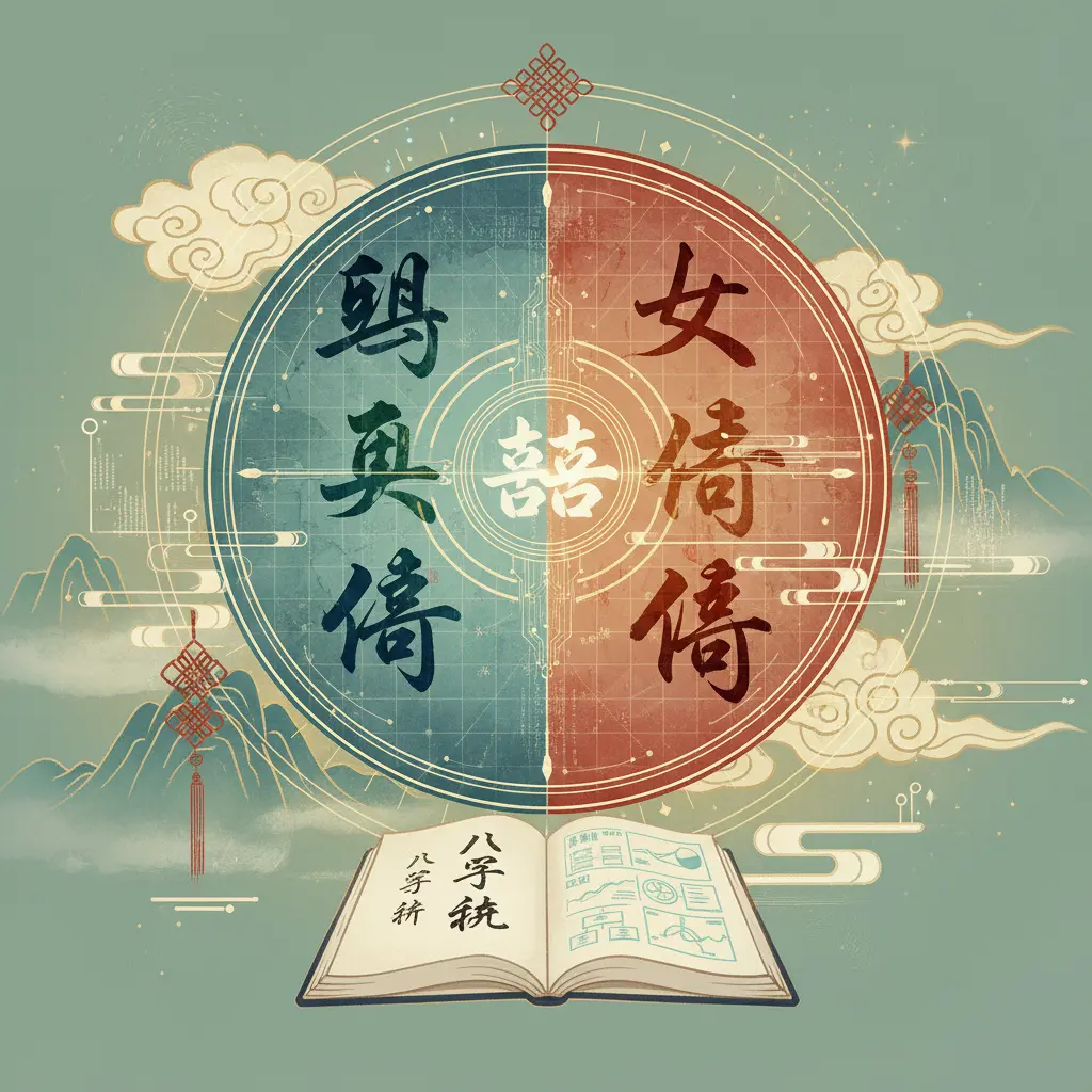 八字分析 - 八字合盤