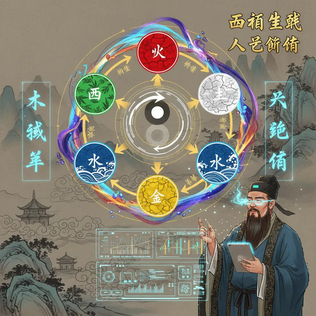 八字算命 - 五行生剋