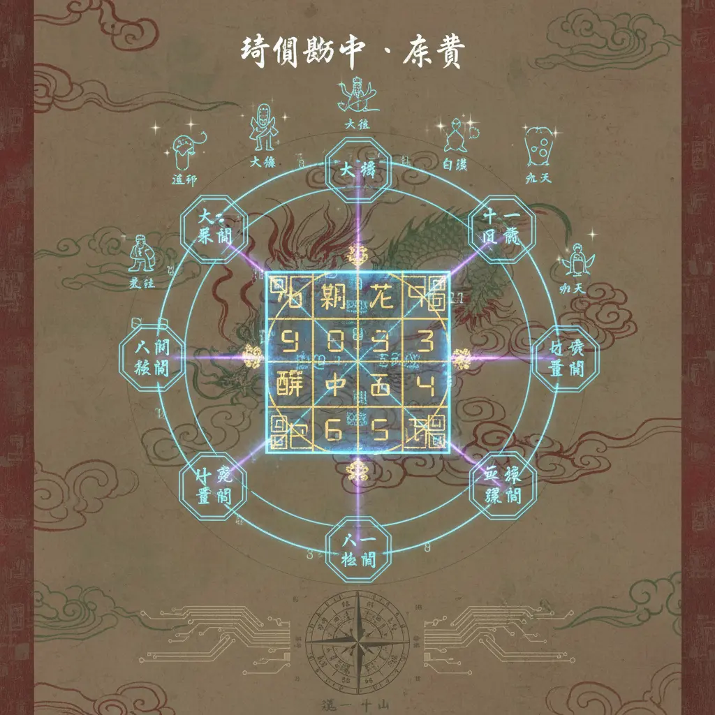 奇門遁甲 - 洛書