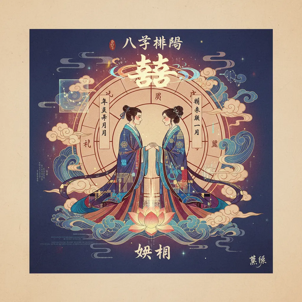 八字排盘 - 八字婚姻
