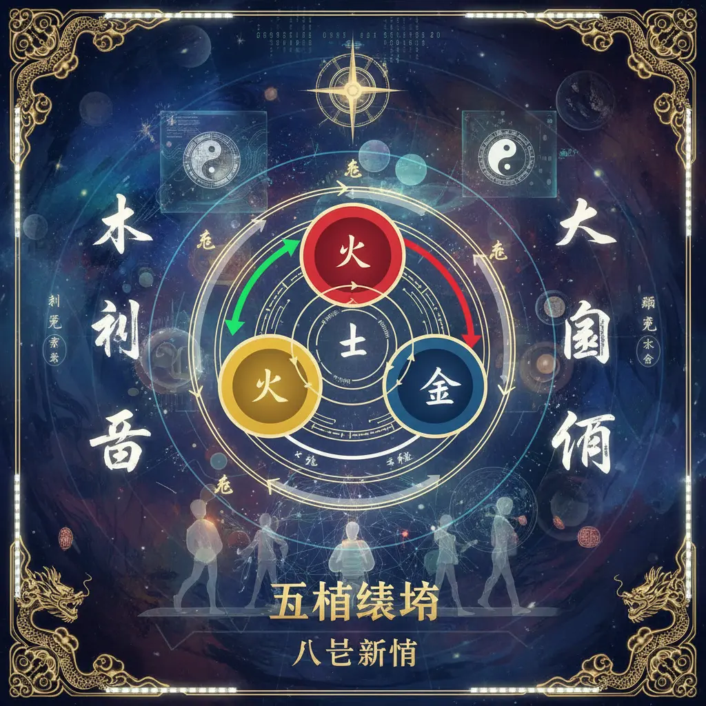 八字算命 - 五行結構