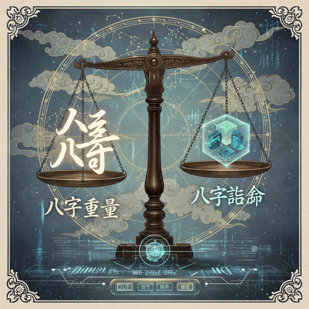 八字計算 - 八字重量