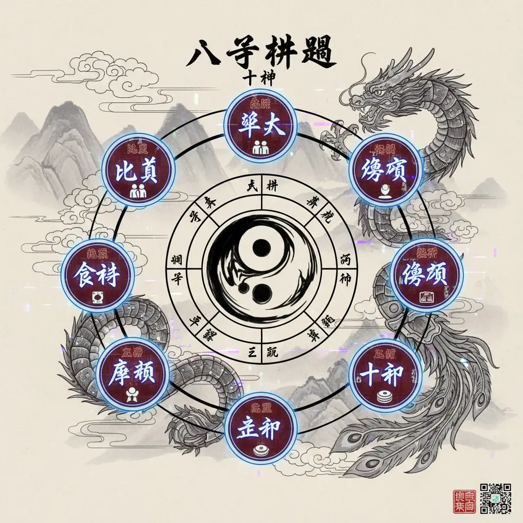八字排盤 - 十神