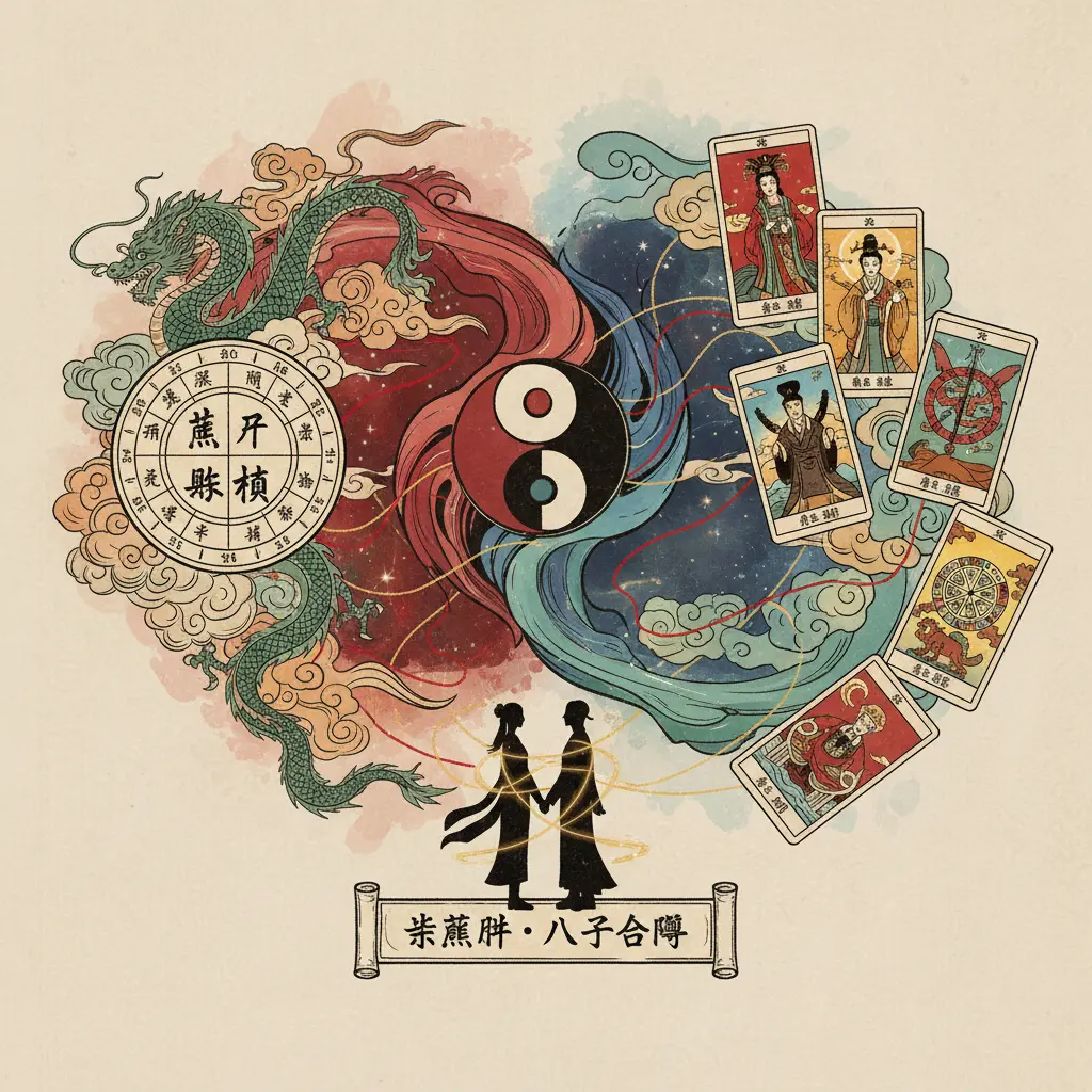 八字合盤 - 塔羅牌