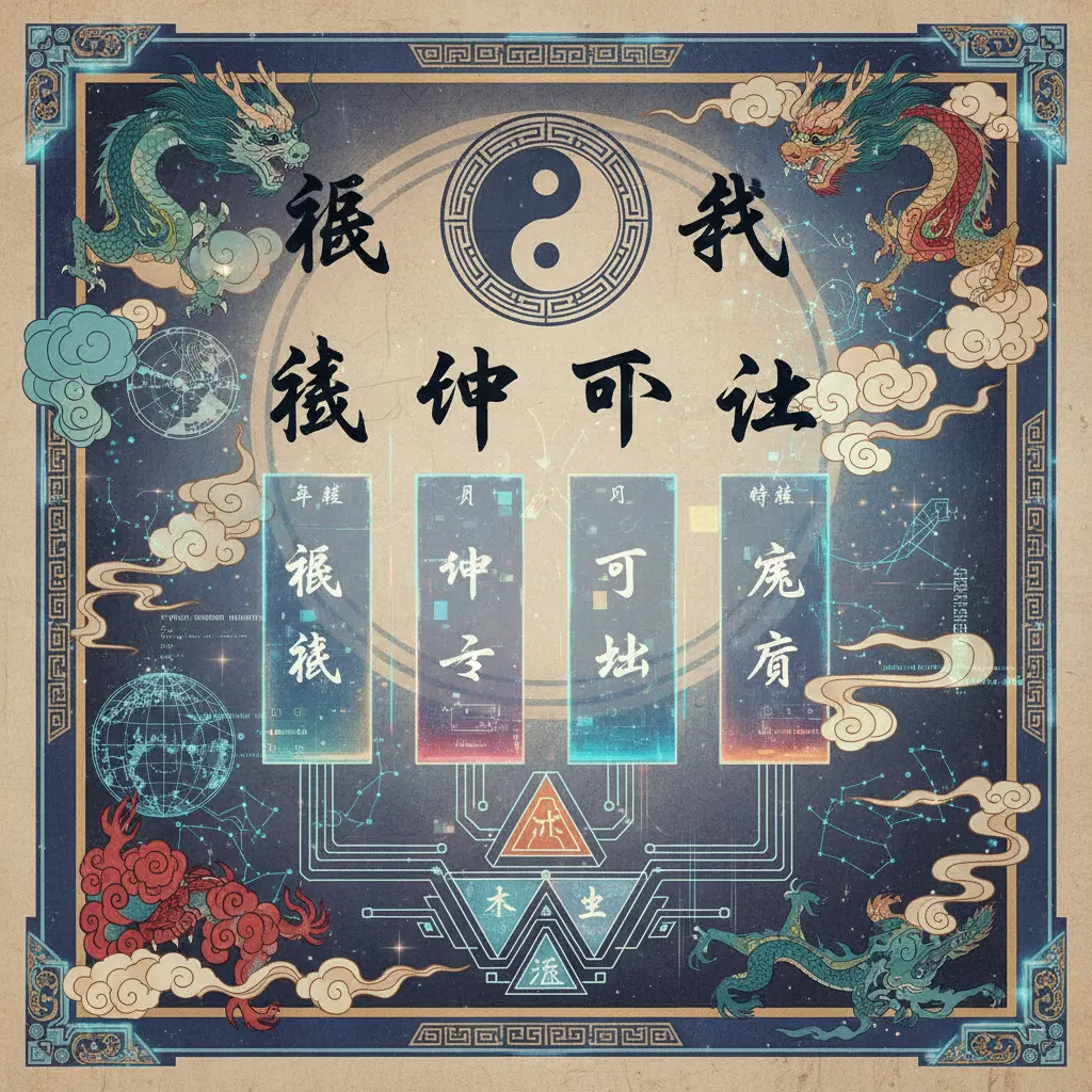 四柱八字 - 八字命盤