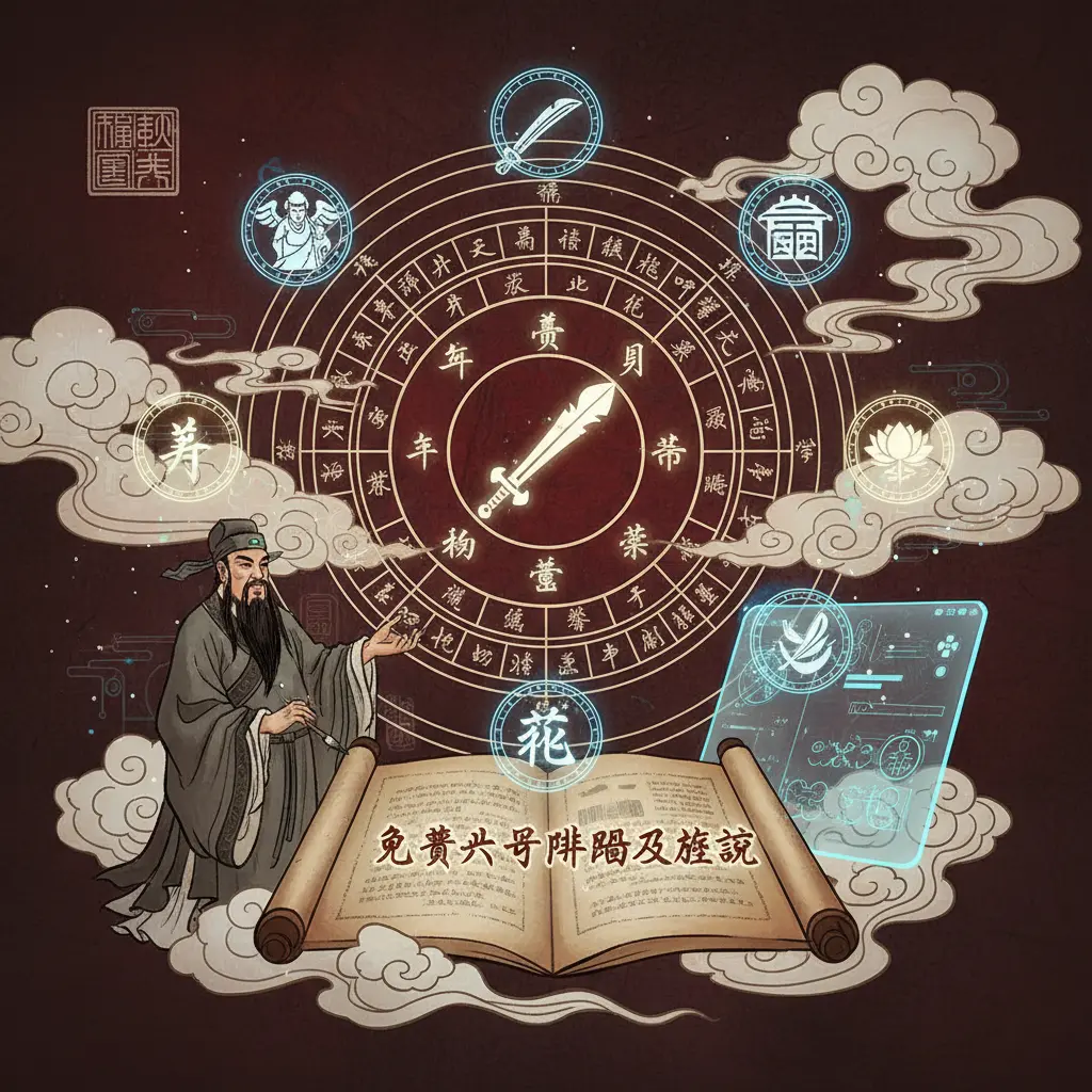 免費八字排盤及解說 - 神煞