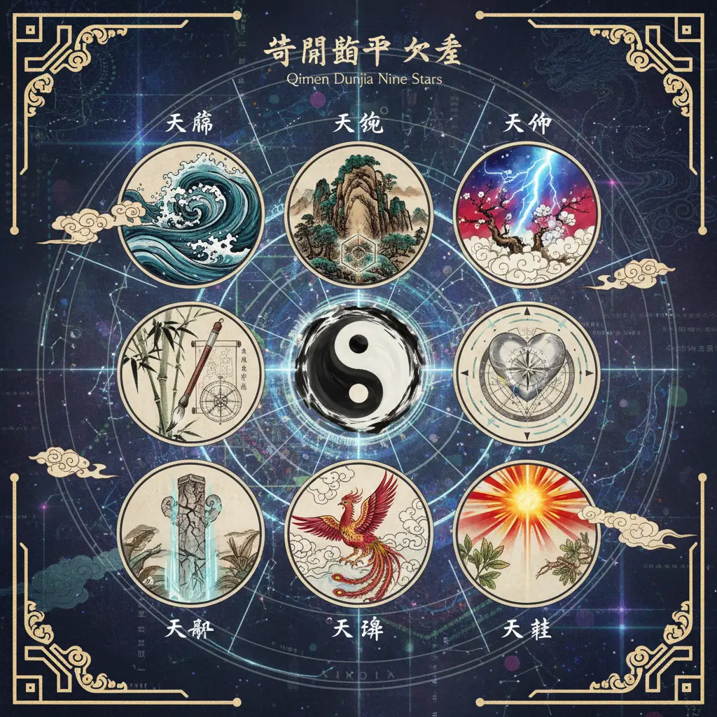 奇門遁甲 - 九星